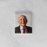 Placa Cerámica Memorial con Foto, 5 x 6 cm – Porcelana Rectangular para Lápidas